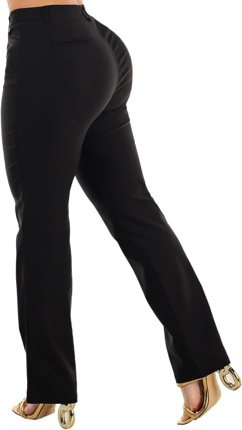 Women's Juniors Butt Lifting Skinny Pants - High Rise Stretch Denim in Navy and Eleven Other Shades - Small
